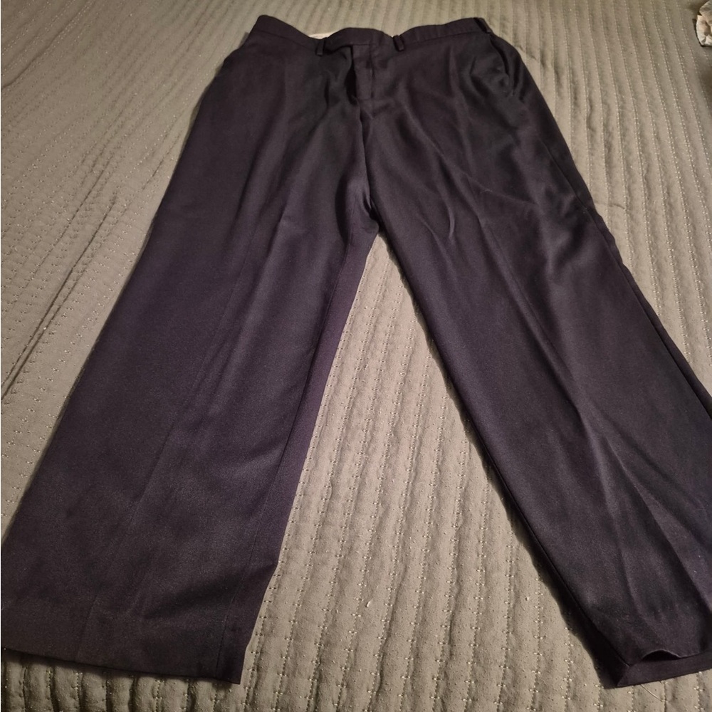 Savane Men's Navy Dress Pants